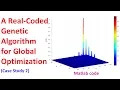 A Real-Coded Genetic Algorithm for Global Optimization Case study 2