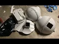 Disassembly of Litter Robot 3 Open Air including liner two pieces of globe and