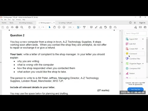 Download MP3 Writing paper tips E3 L1 L2 FS English