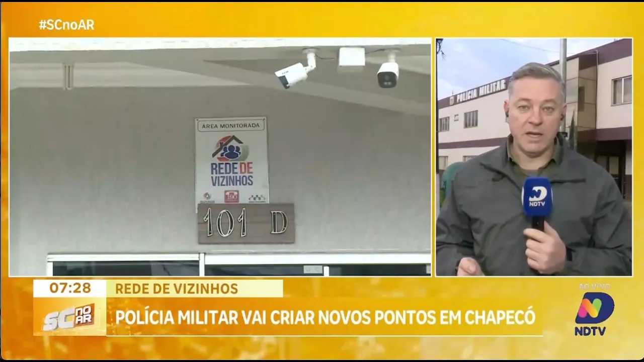 Polícia Militar vai criar novos pontos do programa Rede de Vizinhos em Chapecó