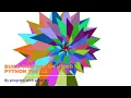 Build a beautiful star design using python turtle