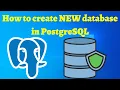 02 How to create database in PostgreSQL