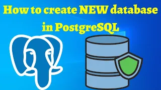 02 How to create database in PostgreSQL