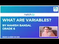 How to Create Variables in JavaScript Simple explanation by Namish Bansal from Grade 6