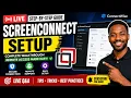 LIVE ScreenConnect Setup Demonstration 100 WORKING FULL FILES