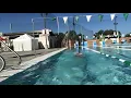 First swim in August 2020 at Dan McKinney YMCA