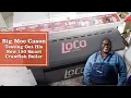 Big Moe Cason Checking Out His New 150 Quart LoCo Cart Boiler