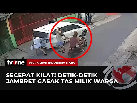 Seorang Warga Jadi Korban Penjambretan saat Keluar dari Mobil