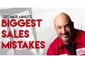 Gitomer Minute Biggest Sales Mistakes