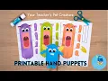 YTPC Printable Puppet Instructions