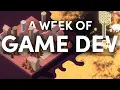 A Week of Indie Game Dev Progress in 4 minutes - Devlog