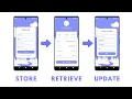 Store Retrieve and Update Data using Firebase Realtime Database in Android Studio Source Code