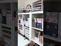 Craft Room and Planner Space Organization February 2024