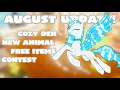 AJPW AUGUST 2026 UPDATE Free item code Cozy den Let s talk about it