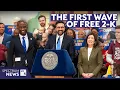 Where the first 2 000 free 2-K seats are going in NYC