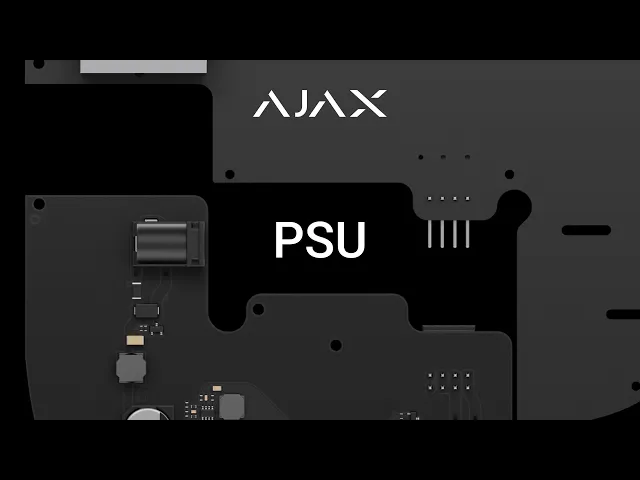 Захранващ модул 12V за Hub / Hub Plus / ReX Ajax, AJAX, 17938.54.NC - детайл от PSU.