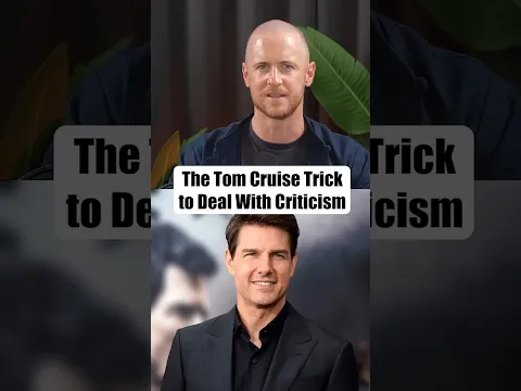 The Tom Cruise Trick to Deal With Criticism
