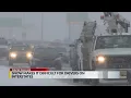 Slick roads cause dangerous driving conditions throughout Albuquerque