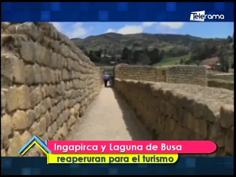 Ingapirca y laguna de Busa reaperturan para el turismo
