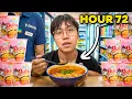 I Ate ONLY Korean Convenience Store Food For 100 Hours