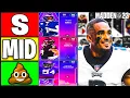NEW RANKING THE BEST TEAM BUILDER CARDS IN MADDEN 23 MADDEN 23 Ultimate Team Tier List