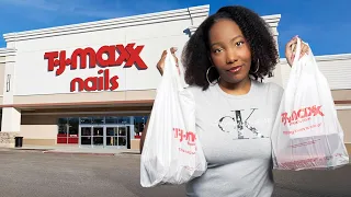 Doing My Nails for CHEAP with TJ MAXX Products