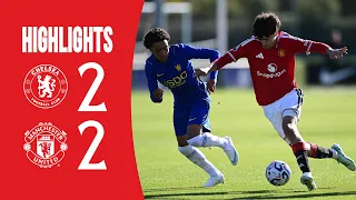 Chelsea 2-2 Man Utd | Academy Highlights | U18 Premier League Cup