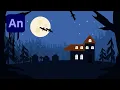 Adobe Animate How to Animate a Haunted House