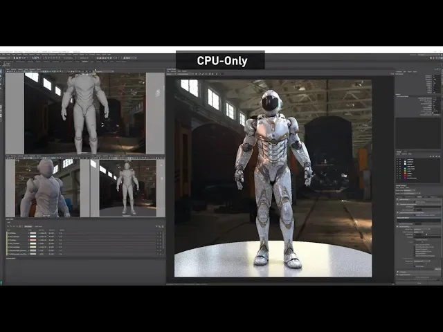 Powerful GPU Rendering Performance with NVIDIA Quadro RTX