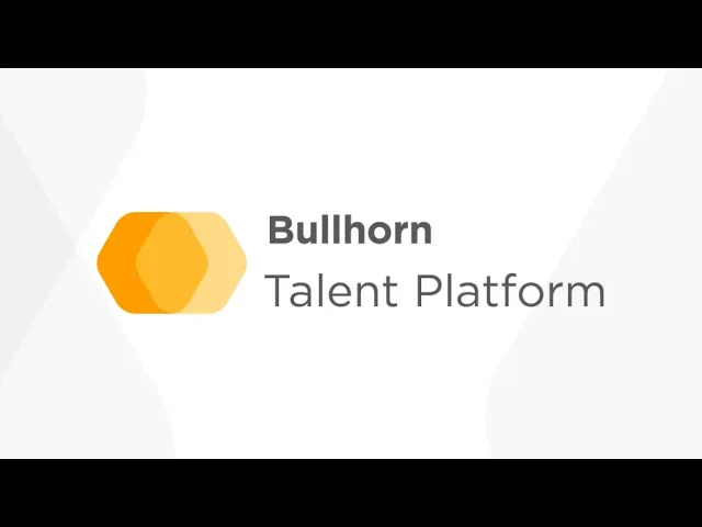 Bullhorn Enterprise software video