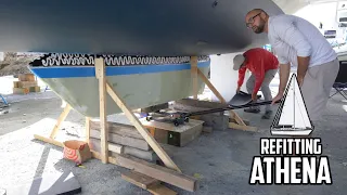 Sail Life – Will it stick? Gluing the keel back in place 😬 Helia 44