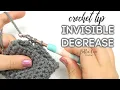 CROCHET TIP INVISIBLE DECREASE Bella Coco Crochet