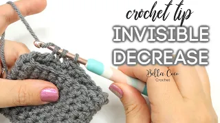 CROCHET TIP INVISIBLE DECREASE Bella Coco Crochet