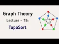 L - 15 Topological Sort Graph Theory Series BFS Algorithm Bangla With Code