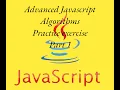 Advanced JavaScript Algorithms - practice exercise