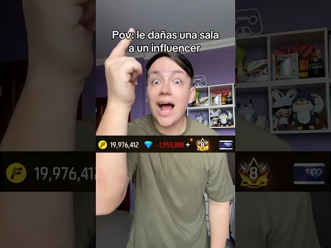 Cuando molestas a un influencer de free fire😂!