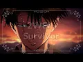 Lagu 2wei - survivor ( s l o w e d )