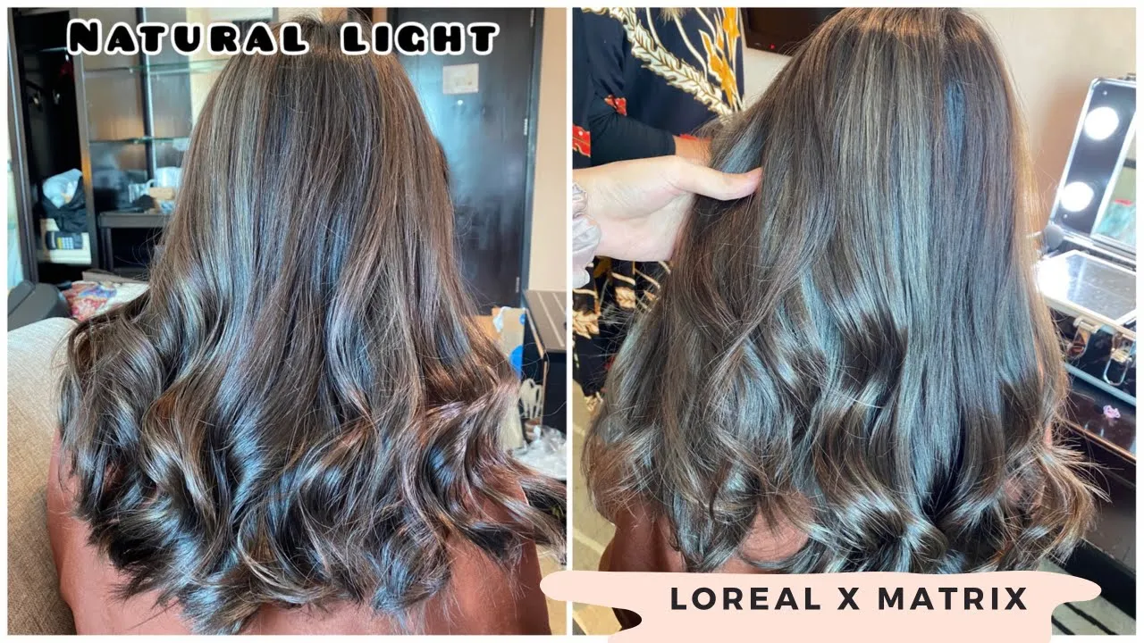 I colored my hair Ash Brown using LOREAL Excellence | Yhna Santos