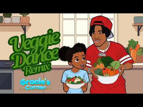 Download MP3 Veggie Dance Remix ft. 2Rare | Eating Healthy with Gracie’s Corner | Kids Song + Nursery Rhymes