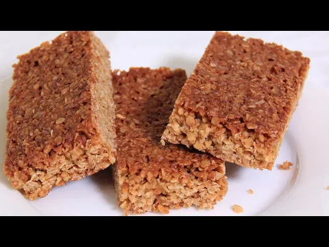 Download MP3 Chewy Flapjacks with Oats & Golden Syrup! A Classic British Treat!