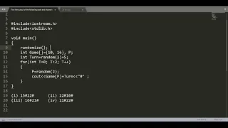 random Function Problem 8 CBSE Class 12 Computer Science