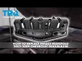 How to Replace Intake Manifold 2002-2009 Chevrolet Trailblazer