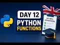 120 Days to Become an AI Automation Engineer Day 12 - Python Functions UK MSc Admission Project