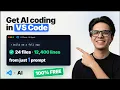 How to Use the AI Chat and AI Coding in VS Code FREE