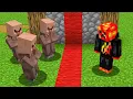 Minecraft Villagers SPLIT The Village In HALF Full Movie