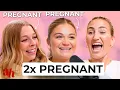 Telling family I m pregnant gender reveal transition from 1 to 2
