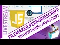 FileMaker PerformScriptWithOptions - JavaScript Function