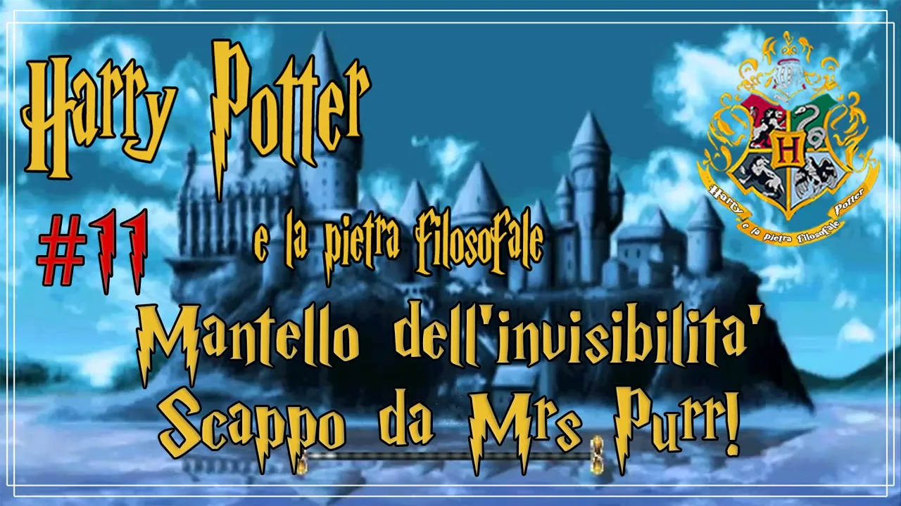 Il mantello dell"invisibilità, Mrs Purr! Harry Potter e la pietra filosofale PS1 - [Reteogaming] #11