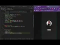 Neon Glass Profile Card Pure HTML CSS Magic
