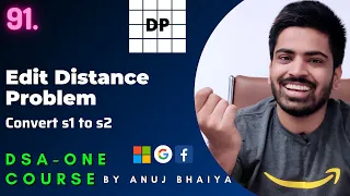 Minimum Edit Distance Problem DP Dynamic Programming DSA-One Course